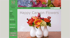 Desktop Screenshot of happycanyonflowers.com