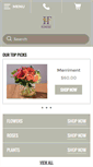 Mobile Screenshot of happycanyonflowers.com