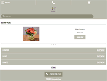 Tablet Screenshot of happycanyonflowers.com